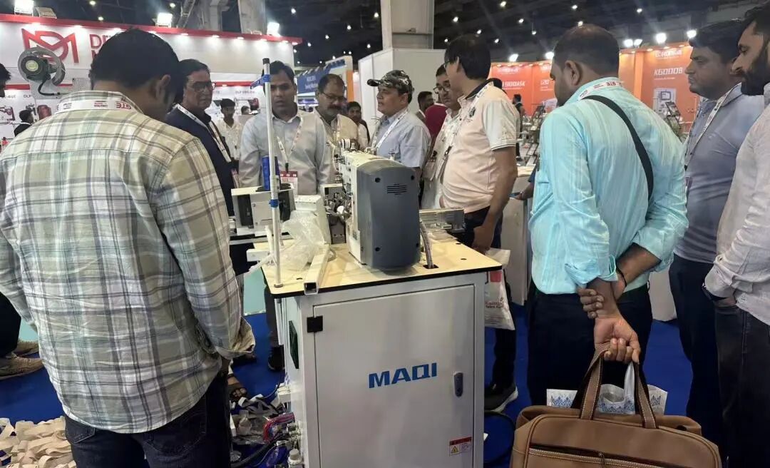 MAQI Intelligent Sewing Equipment Shines at GTE Exhibition in New Delhi, India